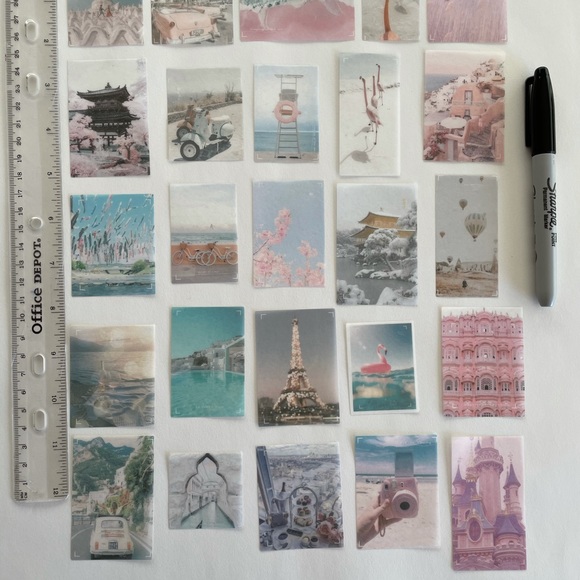 🌻10/$10🌻 25 pcs Aesthetic Bullet Journal Stickers - Picture 7 of 8